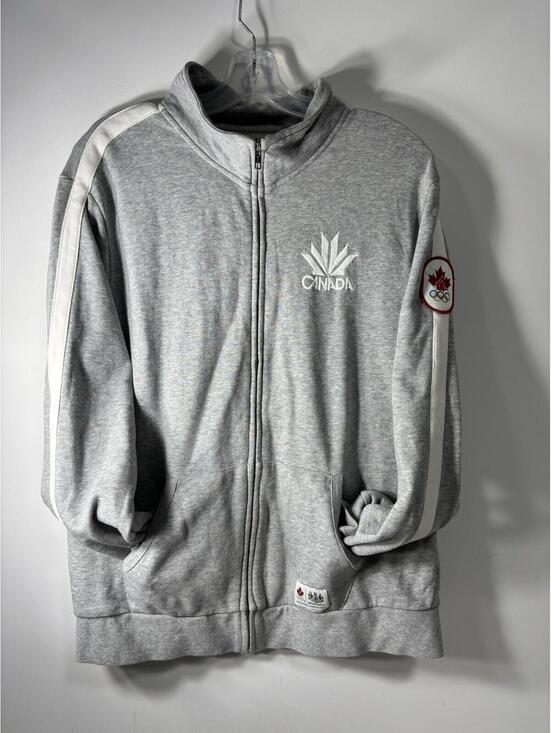Hudson's Bay Other - Hudson's Bay CO HBC Gray Sweatshirt Zip-up Men’s Medium